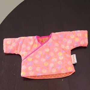 Pink Floral Doll Jacket/kimono
